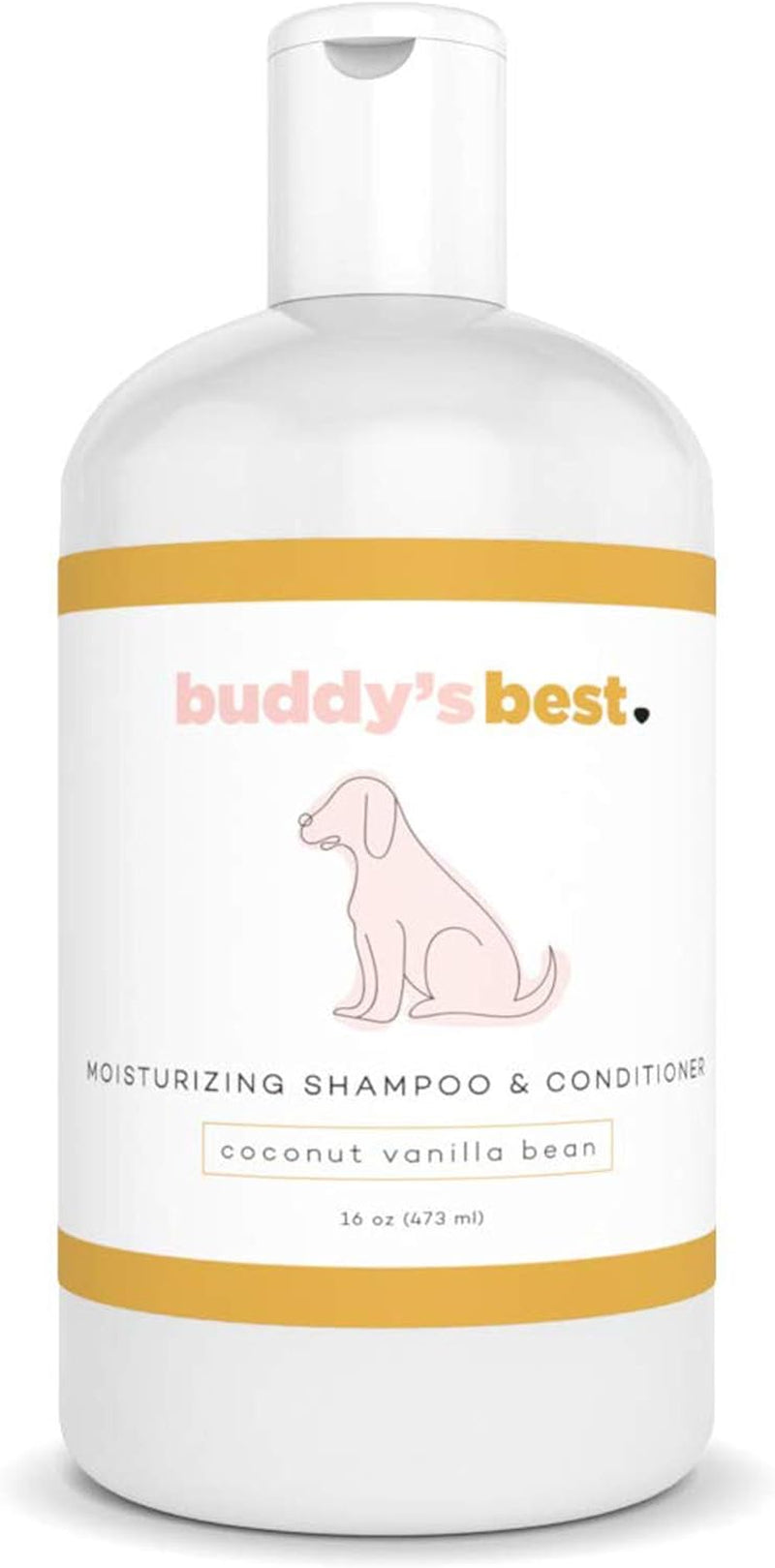 , Dog Shampoo and Conditioner in One - Hypoallergenic, Oatmeal Shampoo for Dogs with Sensitive Skin - Moisturizing Dog Wash